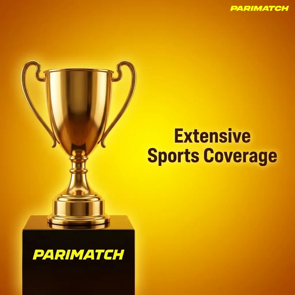 Parimatch India sportsbook showing extensive coverage of 30+ sports like cricket, football, and kabaddi.